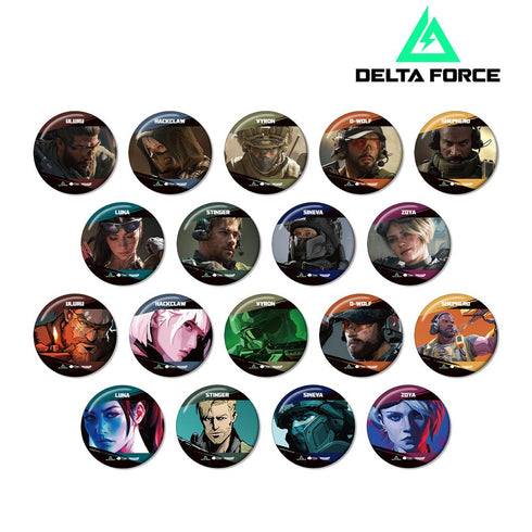 『Delta Force』トレーディング缶バッジ(単位/BOX)